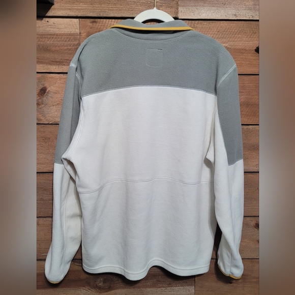Mountain & Isles Color Block 1/2 Zip Soft Fleece Jacket Men's Size Large - Picture 5 of 15